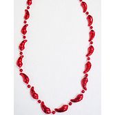 Cinco de Mayo Party Wear Mini Chili Peppers Bead Necklace Image