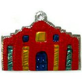 Cinco de Mayo Decorations Alamo Tin Ornament Image