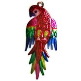 Cinco de Mayo Decorations Parrot Tin Ornament Image