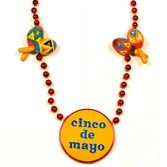 Cinco de Mayo Party Wear Cinco de Mayo Maraca Necklace Image