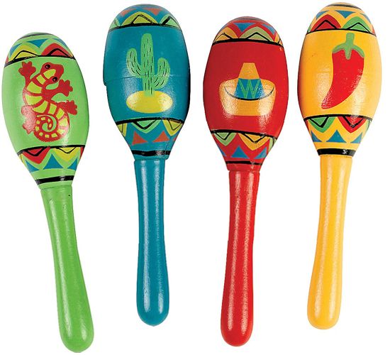 Mexican Maracas for Sale Bulk Maraca Party Favors & More