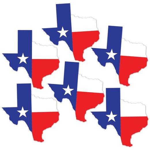 Decorations / Cutouts Texas Mini Cutouts Image