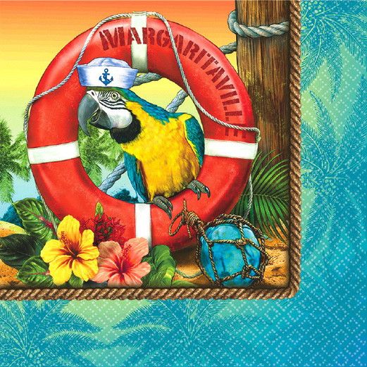 Margaritaville Lunch Napkins