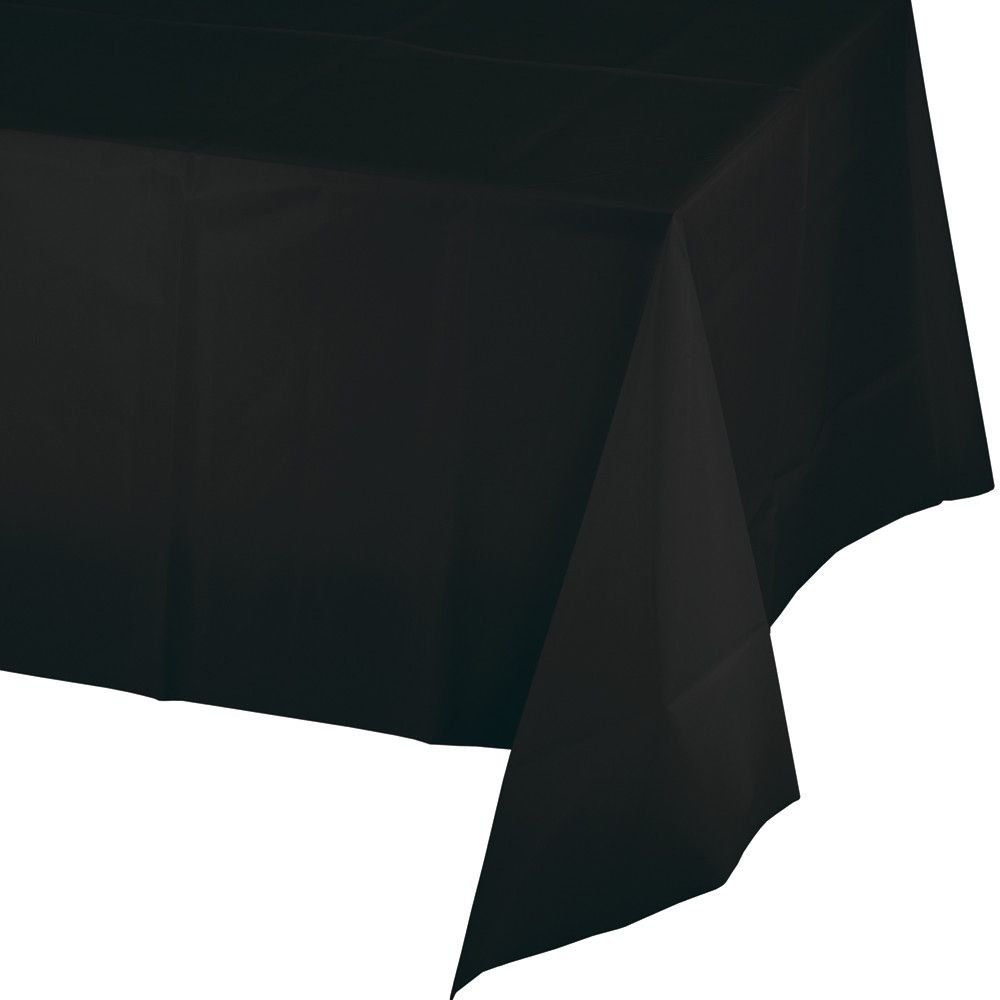 Rectangular Table Cover Black Fiesta Party Supplies