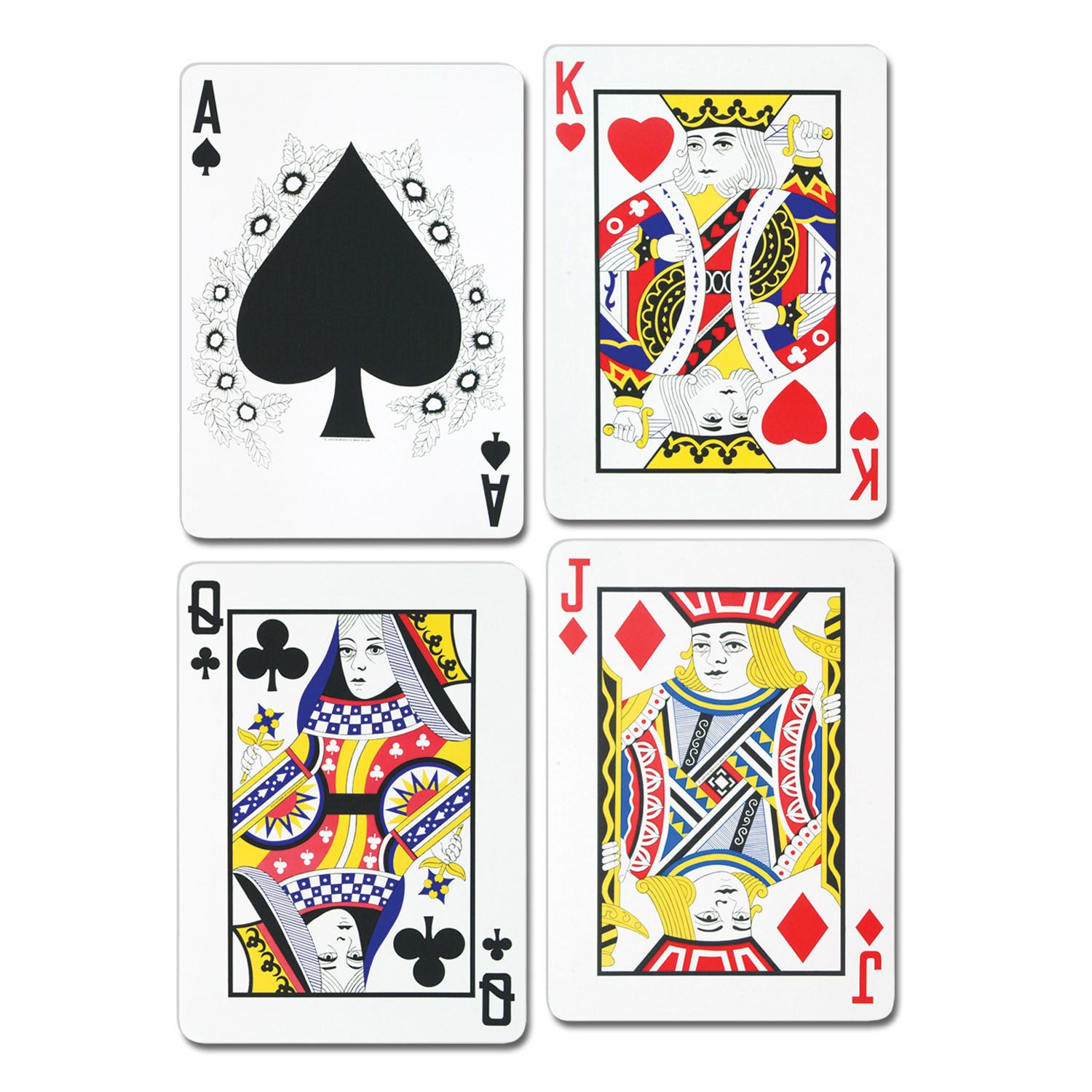 25" Playing Card Cutout Fiesta Party Supplies