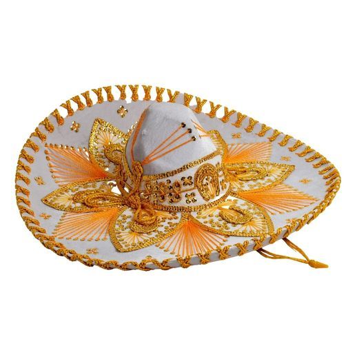 thumbnail image 2 of FESTMEX Authentc Adult Mexcan Sombrero Marach Charro Hat, Mexcan 2 of 11
