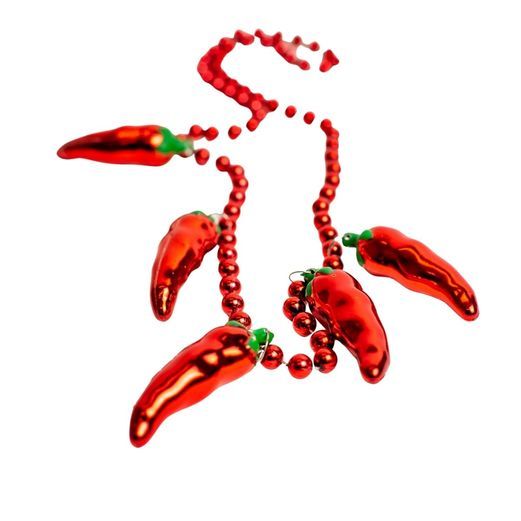 Chili Pepper Necklace Fiesta Party Supplies