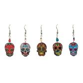 Jewelry Skull Acrylic Earrings Image