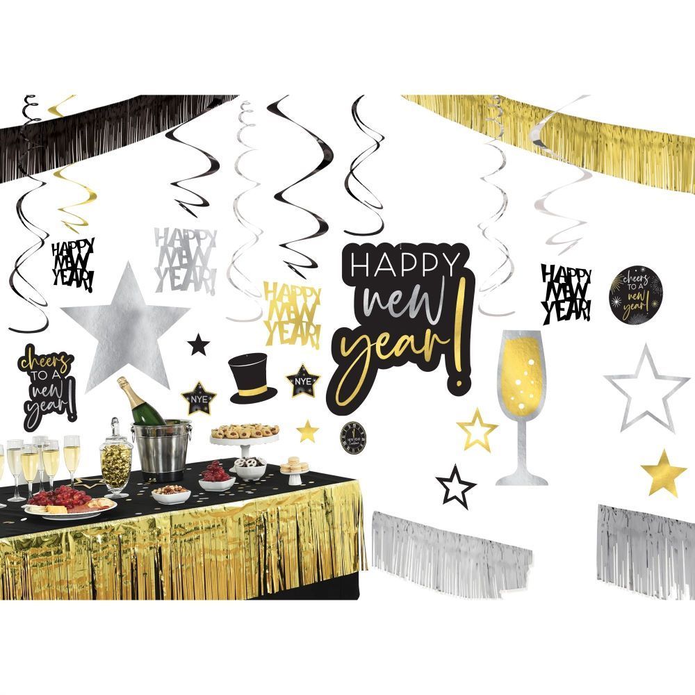 New Year's Eve Decorating Kit | Fiesta Party Supplies